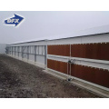 China galvanized steel frame poultry farm structures chicken feed house building